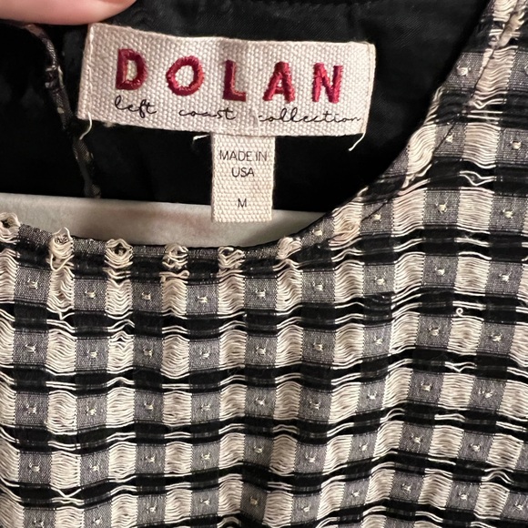Polarn O. Pyret Black and White Checkered Kids Dress